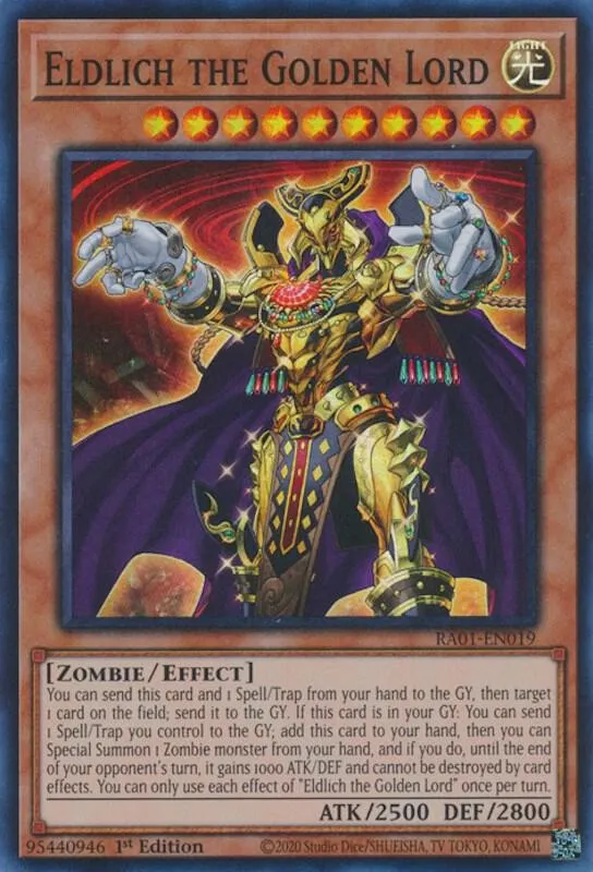 Eldlich the Golden Lord — 25th Anniversary Rarity Collection — Yu-Gi-Oh!