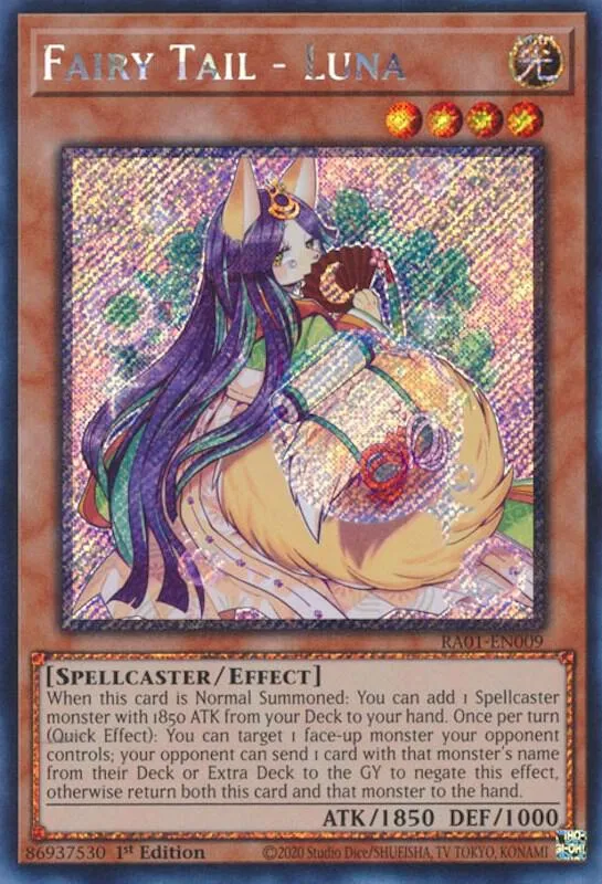 Fairy Tail - Luna — 25th Anniversary Rarity Collection — Yu-Gi-Oh!