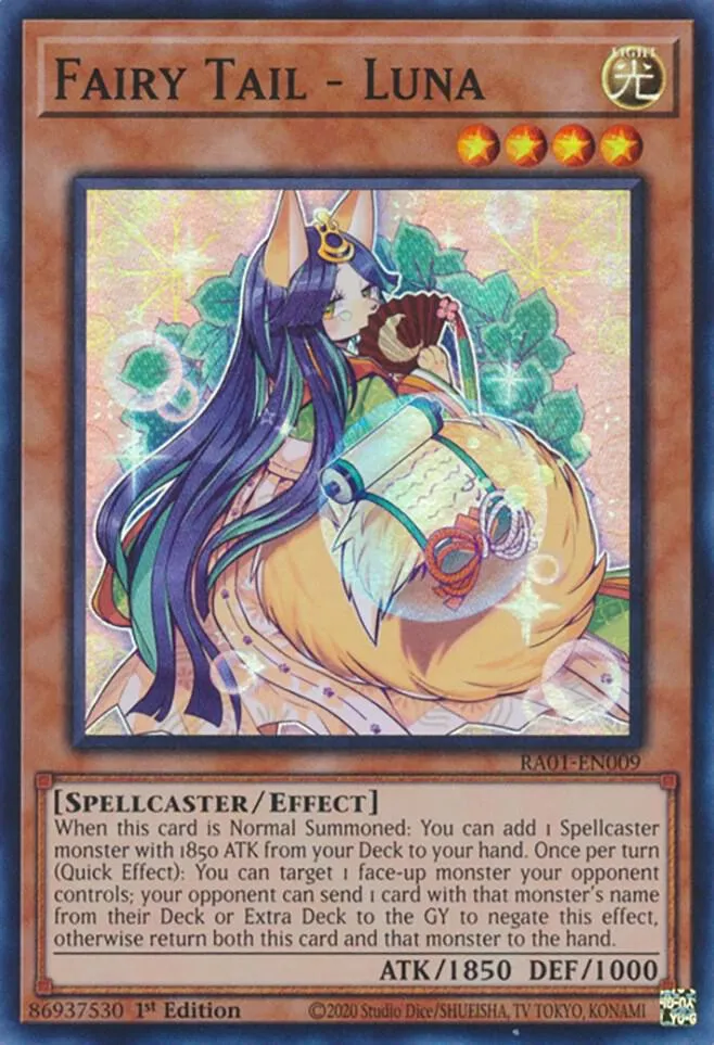 Fairy Tail - Luna — 25th Anniversary Rarity Collection — Yu-Gi-Oh!