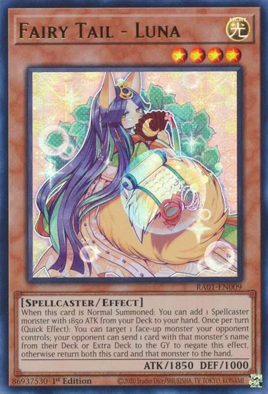 Fairy Tail - Luna — 25th Anniversary Rarity Collection — Yu-Gi-Oh!