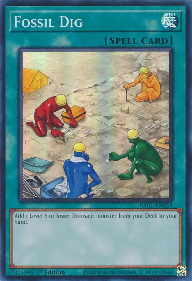 Fossil Dig — 25th Anniversary Rarity Collection — Yu-Gi-Oh!