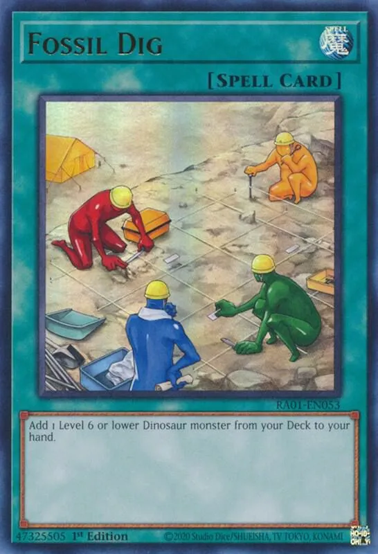 Fossil Dig — 25th Anniversary Rarity Collection — Yu-Gi-Oh!