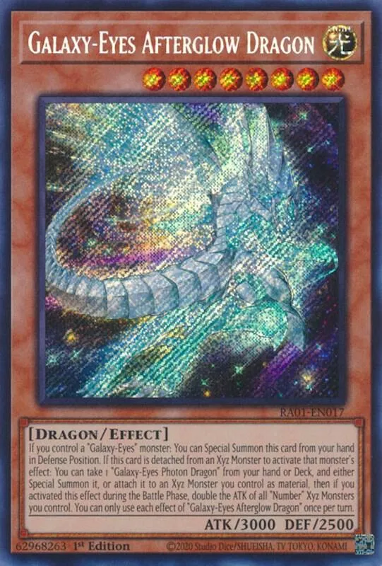 Galaxy-Eyes Afterglow Dragon — 25th Anniversary Rarity Collection — Yu-Gi-Oh!