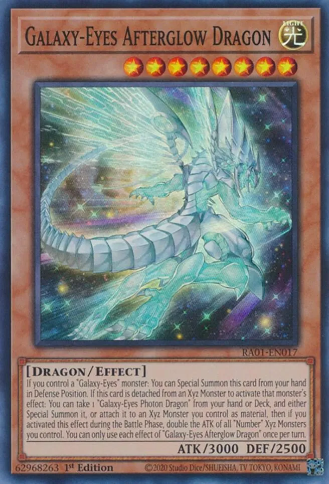 Galaxy-Eyes Afterglow Dragon — 25th Anniversary Rarity Collection — Yu-Gi-Oh!