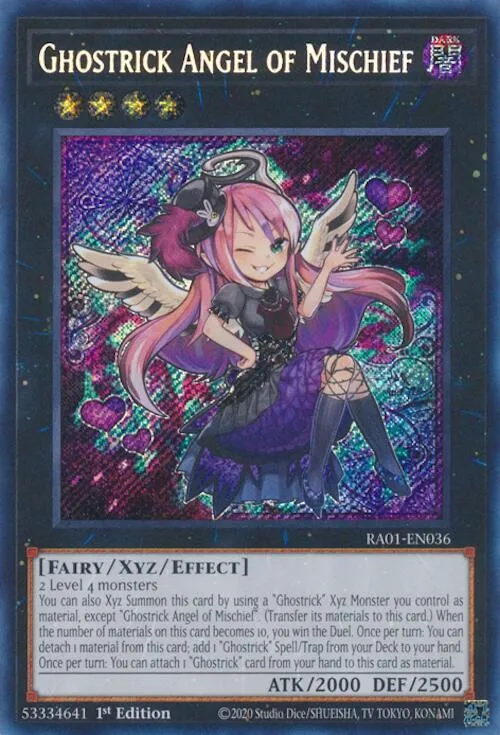 Ghostrick Angel of Mischief — 25th Anniversary Rarity Collection — Yu-Gi-Oh!