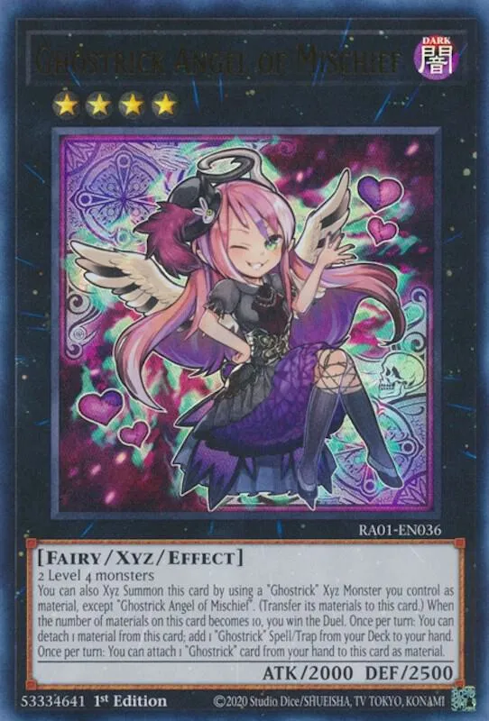 Ghostrick Angel of Mischief — 25th Anniversary Rarity Collection — Yu-Gi-Oh!