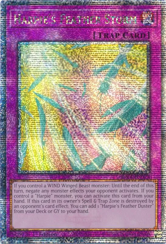 Harpie's Feather Storm — 25th Anniversary Rarity Collection — Yu-Gi-Oh!