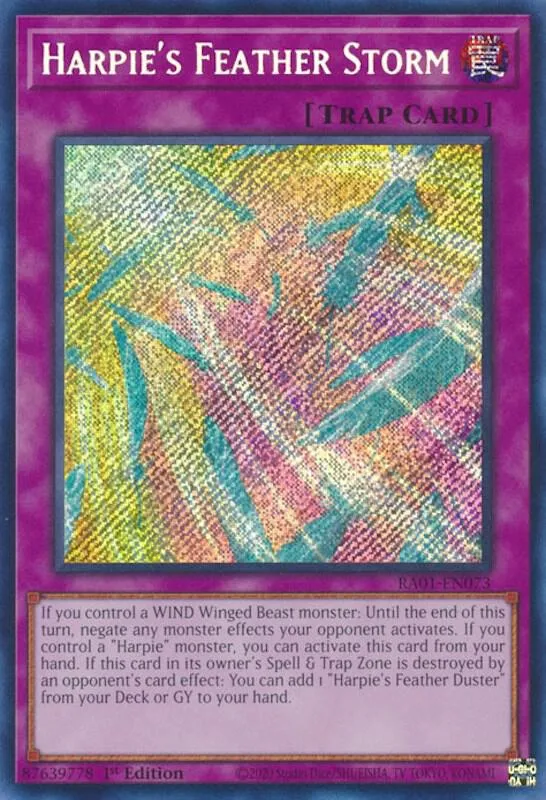 Harpie's Feather Storm — 25th Anniversary Rarity Collection — Yu-Gi-Oh!