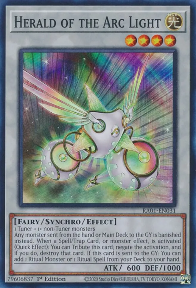 Herald of the Arc Light — 25th Anniversary Rarity Collection — Yu-Gi-Oh!