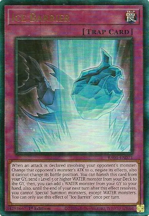 Ice Barrier — 25th Anniversary Rarity Collection — Yu-Gi-Oh!
