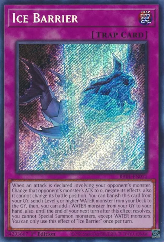 Ice Barrier — 25th Anniversary Rarity Collection — Yu-Gi-Oh!