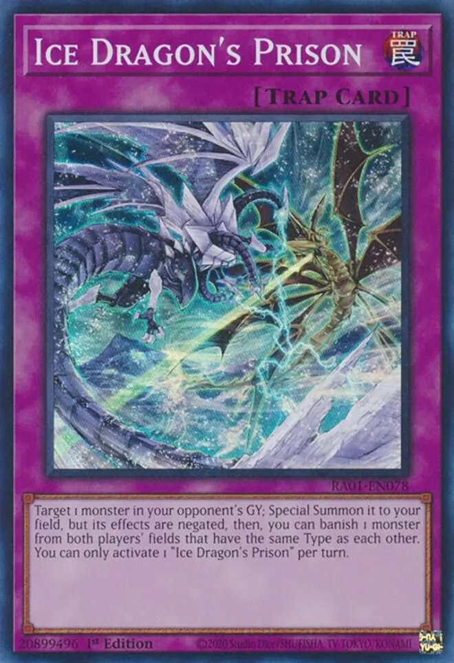 Ice Dragon's Prison — 25th Anniversary Rarity Collection — Yu-Gi-Oh!