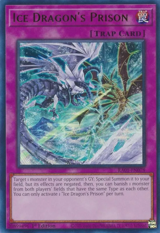 Ice Dragon's Prison — 25th Anniversary Rarity Collection — Yu-Gi-Oh!