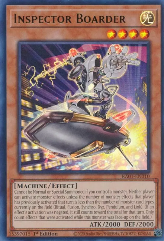 Inspector Boarder — 25th Anniversary Rarity Collection — Yu-Gi-Oh!