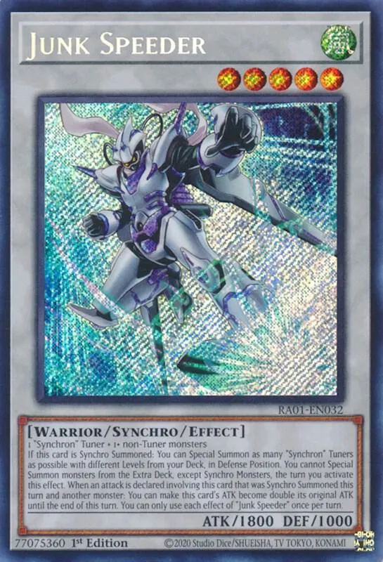 Junk Speeder — 25th Anniversary Rarity Collection — Yu-Gi-Oh!