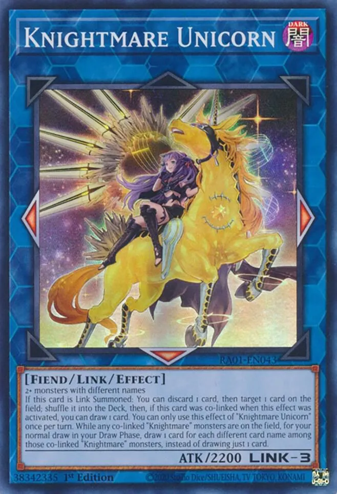 Knightmare Unicorn — 25th Anniversary Rarity Collection — Yu-Gi-Oh!