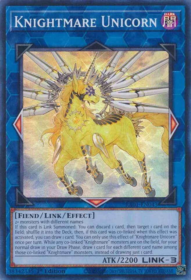 Knightmare Unicorn — 25th Anniversary Rarity Collection — Yu-Gi-Oh!