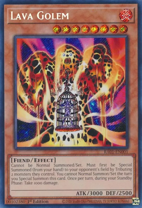 Lava Golem — 25th Anniversary Rarity Collection — Yu-Gi-Oh!