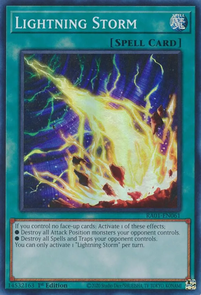 Lightning Storm — 25th Anniversary Rarity Collection — Yu-Gi-Oh!