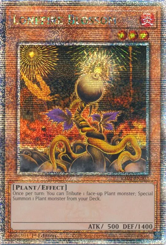 Lonefire Blossom — 25th Anniversary Rarity Collection — Yu-Gi-Oh!