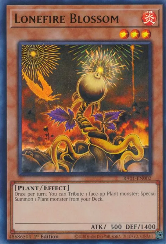 Lonefire Blossom — 25th Anniversary Rarity Collection — Yu-Gi-Oh!