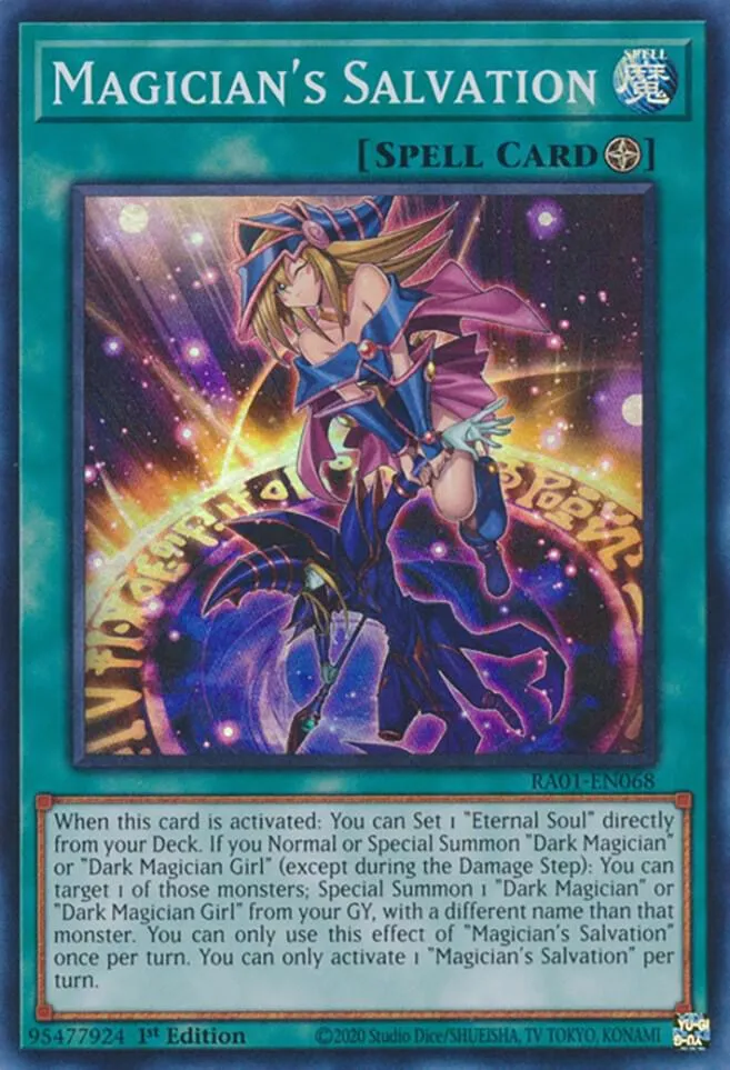 Magician's Salvation — 25th Anniversary Rarity Collection — Yu-Gi-Oh!
