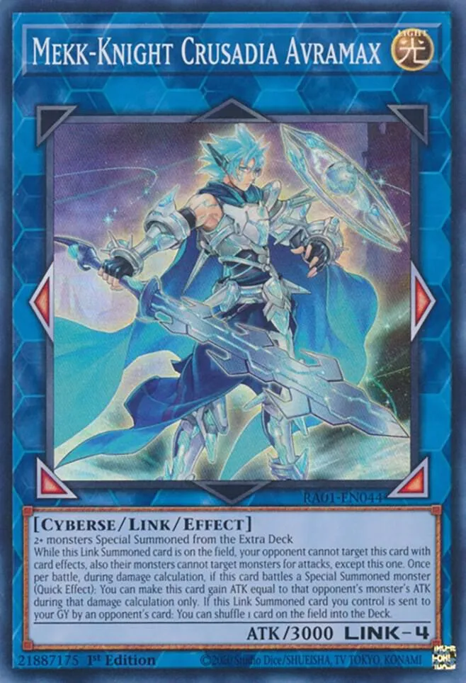 Mekk-Knight Crusadia Avramax — 25th Anniversary Rarity Collection — Yu-Gi-Oh!