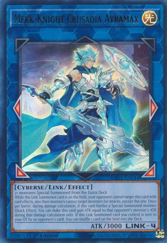 Mekk-Knight Crusadia Avramax — 25th Anniversary Rarity Collection — Yu-Gi-Oh!
