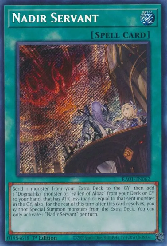 Nadir Servant — 25th Anniversary Rarity Collection — Yu-Gi-Oh!