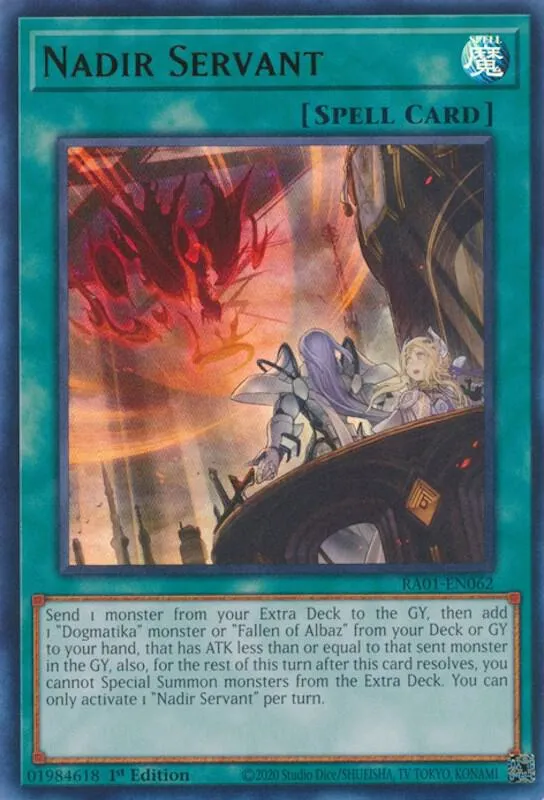 Nadir Servant — 25th Anniversary Rarity Collection — Yu-Gi-Oh!