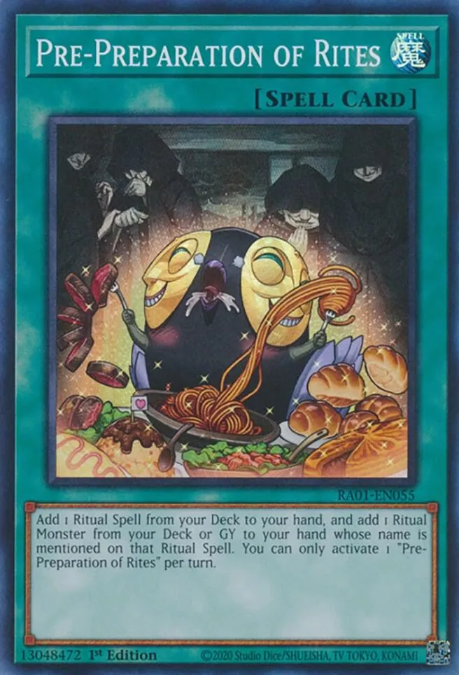 Pre-Preparation of Rites — 25th Anniversary Rarity Collection — Yu-Gi-Oh!