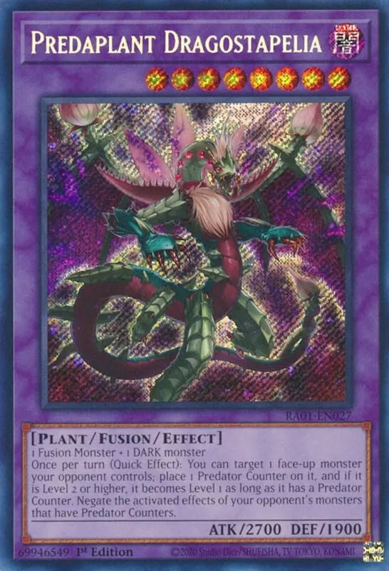 Predaplant Dragostapelia — 25th Anniversary Rarity Collection — Yu-Gi-Oh!