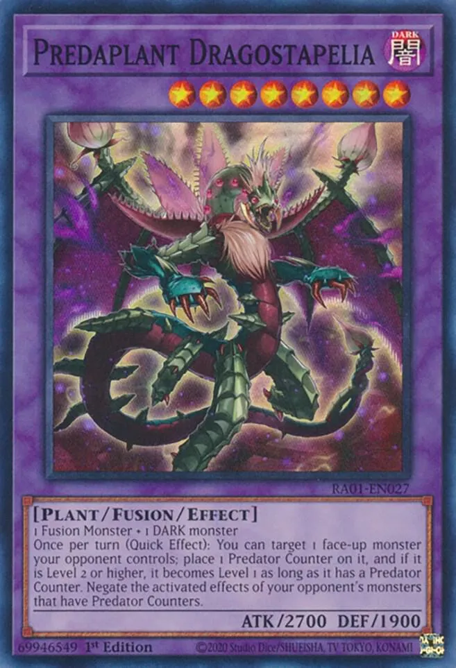 Predaplant Dragostapelia — 25th Anniversary Rarity Collection — Yu-Gi-Oh!