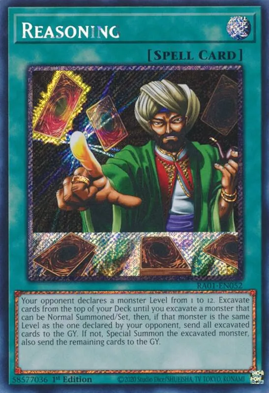 Reasoning — 25th Anniversary Rarity Collection — Yu-Gi-Oh!