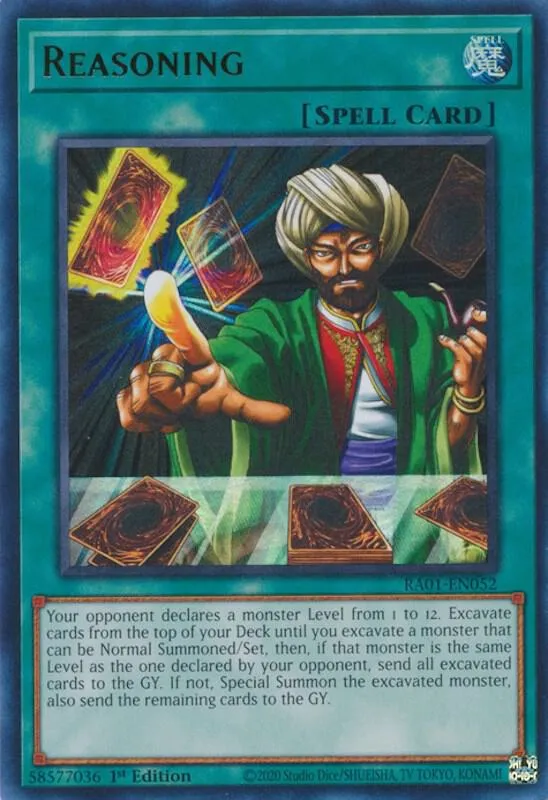 Reasoning — 25th Anniversary Rarity Collection — Yu-Gi-Oh!