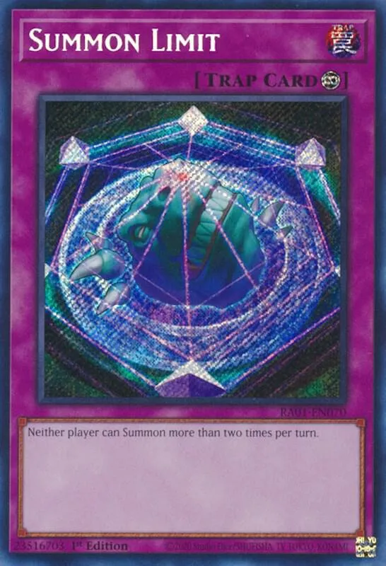 Summon Limit — 25th Anniversary Rarity Collection — Yu-Gi-Oh!