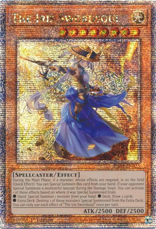 The Iris Swordsoul — 25th Anniversary Rarity Collection — Yu-Gi-Oh!