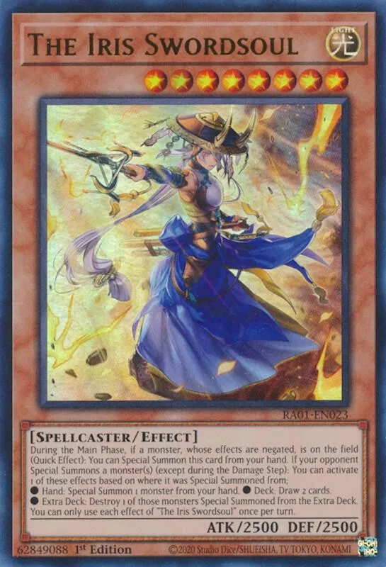 The Iris Swordsoul — 25th Anniversary Rarity Collection — Yu-Gi-Oh!