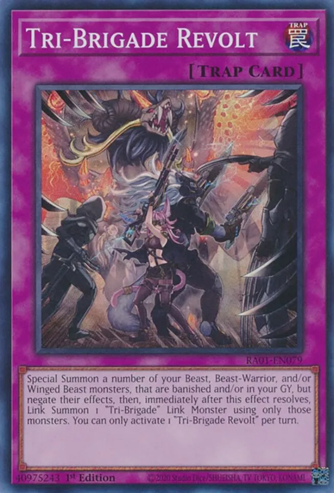 Tri-Brigade Revolt — 25th Anniversary Rarity Collection — Yu-Gi-Oh!