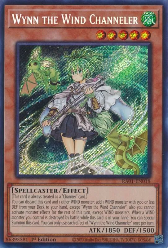 Wynn the Wind Channeler — 25th Anniversary Rarity Collection — Yu-Gi-Oh!