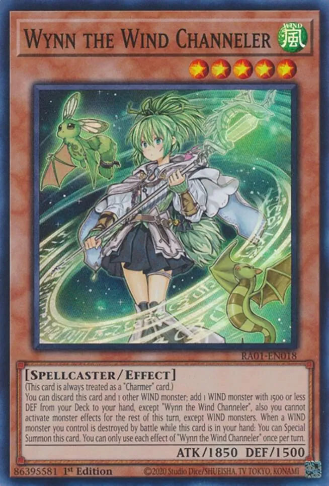 Wynn the Wind Channeler — 25th Anniversary Rarity Collection — Yu-Gi-Oh!