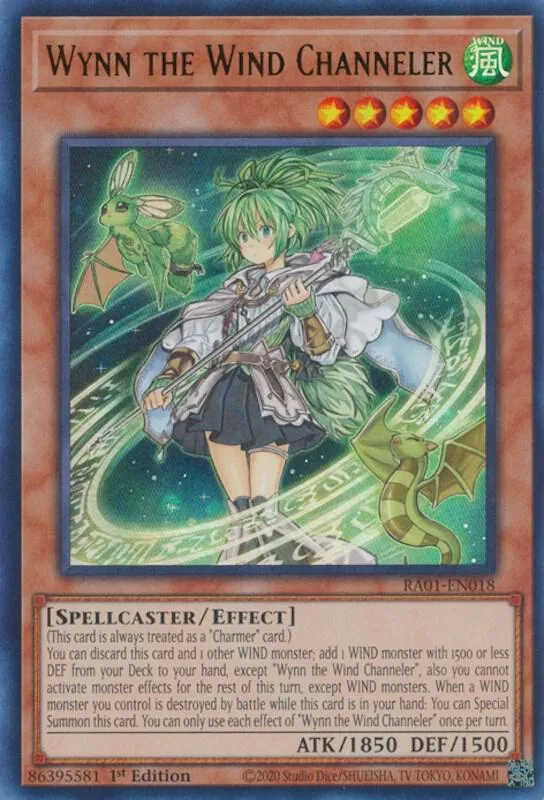 Wynn the Wind Channeler — 25th Anniversary Rarity Collection — Yu-Gi-Oh!