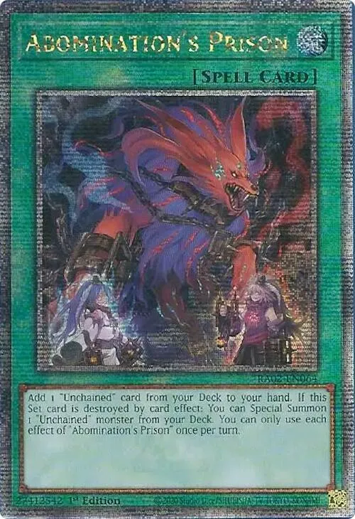Abomination's Prison — 25th Anniversary Rarity Collection II — Yu-Gi-Oh!