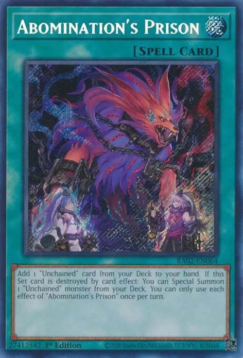 Prison de l'Abomination — 25th Anniversary Rarity Collection II — Yu-Gi-Oh!