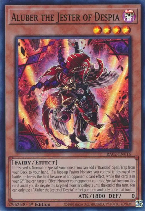 Aluber the Jester of Despia — 25th Anniversary Rarity Collection II — Yu-Gi-Oh!