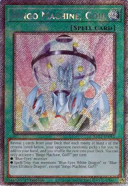Bingo Machine, Go!!! — 25th Anniversary Rarity Collection II — Yu-Gi-Oh!
