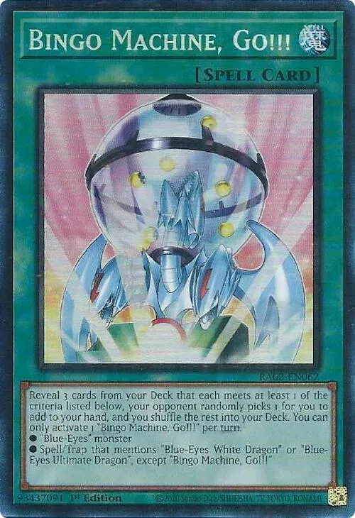Bingo Machine, Go!!! — 25th Anniversary Rarity Collection II — Yu-Gi-Oh!