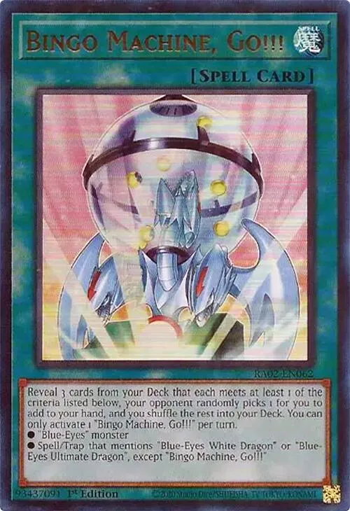 Machine Bingo, Go !!! — 25th Anniversary Rarity Collection II — Yu-Gi-Oh!