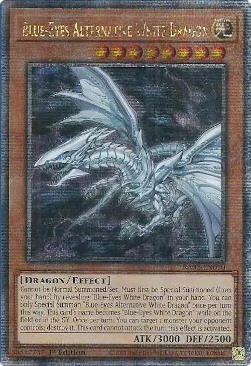Blue-Eyes Alternative White Dragon — 25th Anniversary Rarity Collection II — Yu-Gi-Oh!