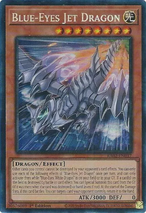 Blue-Eyes Jet Dragon — 25th Anniversary Rarity Collection II — Yu-Gi-Oh!